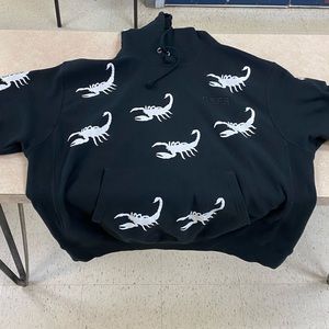Black and White GXFR Scorpion Hoodie